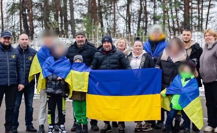 To Ukraine from occupation returned 8 more children