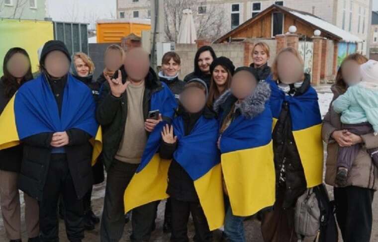 From the temporarily occupied territories, six children were returned