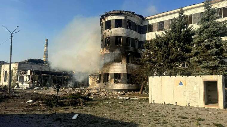 В сети опубликовали кадры последствий обстрелов в прифронтовой Константиновке