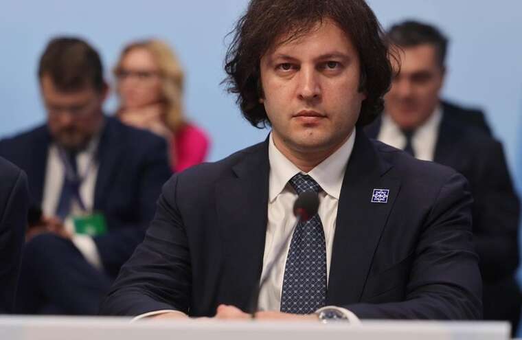 Українські санкції проти Грузії: До списку потрапив прем’єр Грузії Іраклій Кобахідзе