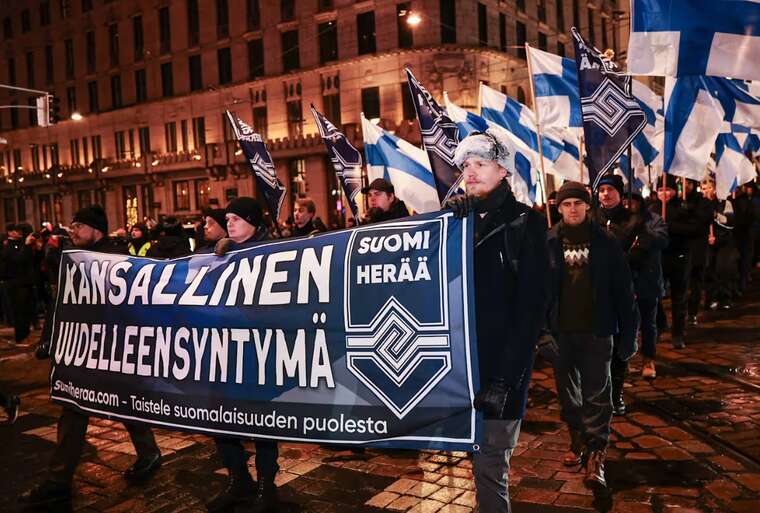 У Фінляндії під час демонстрацій на День незалежності було затримано 41 особу