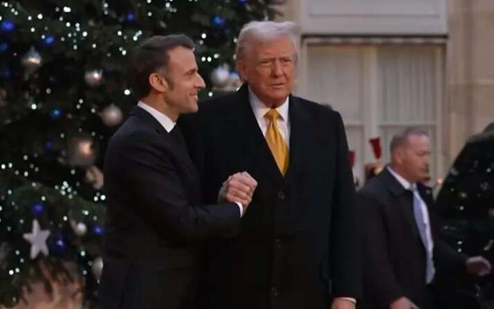 У Парижі почалася зустріч Трампа, Макрона та Зеленського