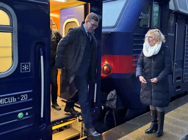 Прем’єр-міністр Естонії прибув до Києва