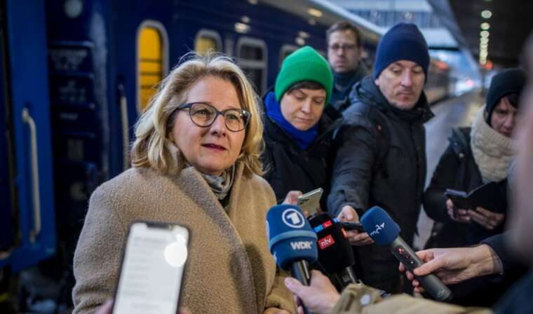 З візитом до Києва прибула очільниця Міністерства розвитку Німеччини