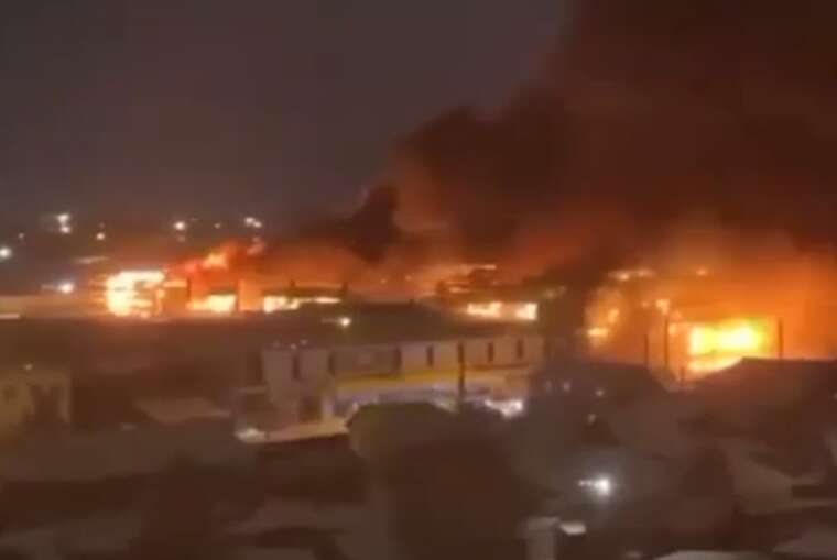 В РФ у Новосибірську згорів воєнний об‘єкт, - ЦПД