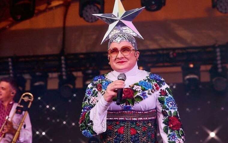 В Амстердамі Вірка Сердючка передала послання РФ зі сцени