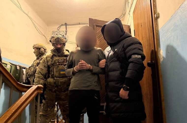Police officers in Dnipro detained a suspect in committing an act of terrorism