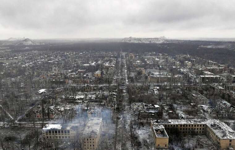 У ЗСУ показали жахливі кадри вщент зруйнованого Росією Торецька