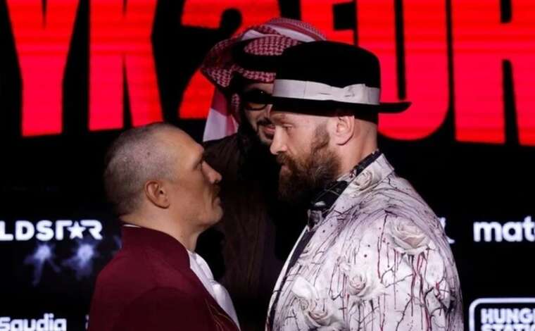 Битва поглядів Усика і Ф’юрі встановила рекорд: тривала 11 хвилин