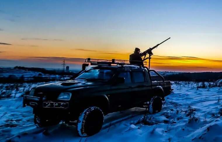 Силы ПВО уничтожили все БпЛА, которыми Россия пыталась атаковать Киев