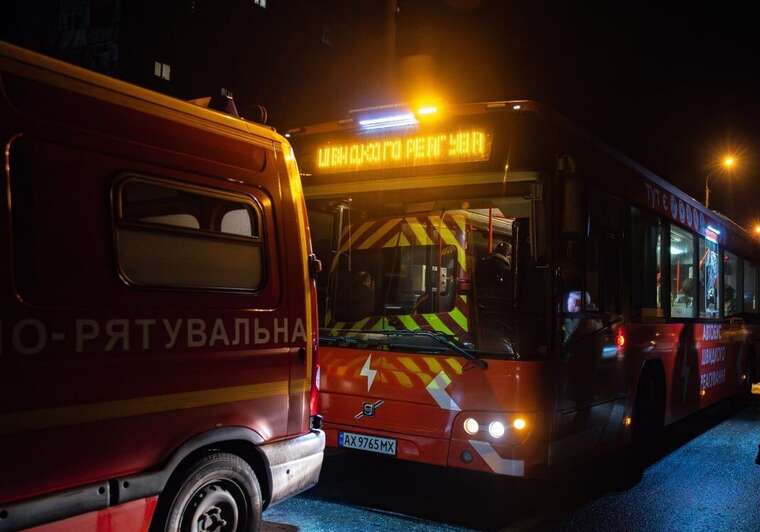 In Kharkiv, a rapid response bus for shelling has been launched