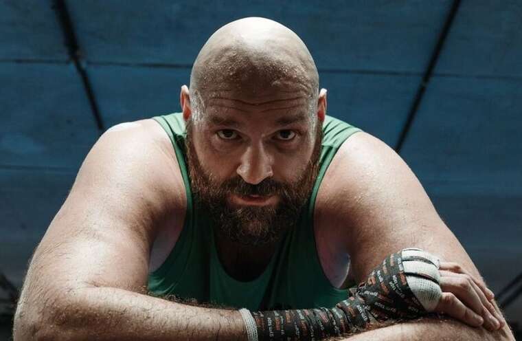 Ф’юрі прибув на арену, де змагатиметься з Усиком