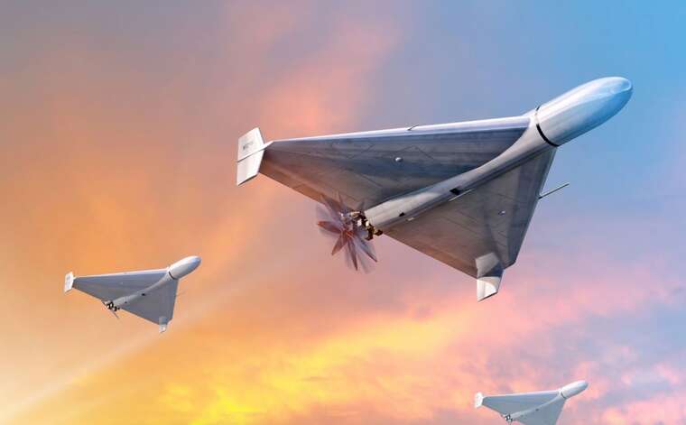 The occupiers launched hostile UAVs at Ukraine