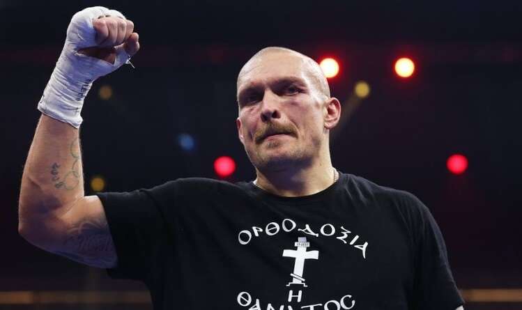 After defeating Fury, Usyk addressed the Ukrainians and another nation