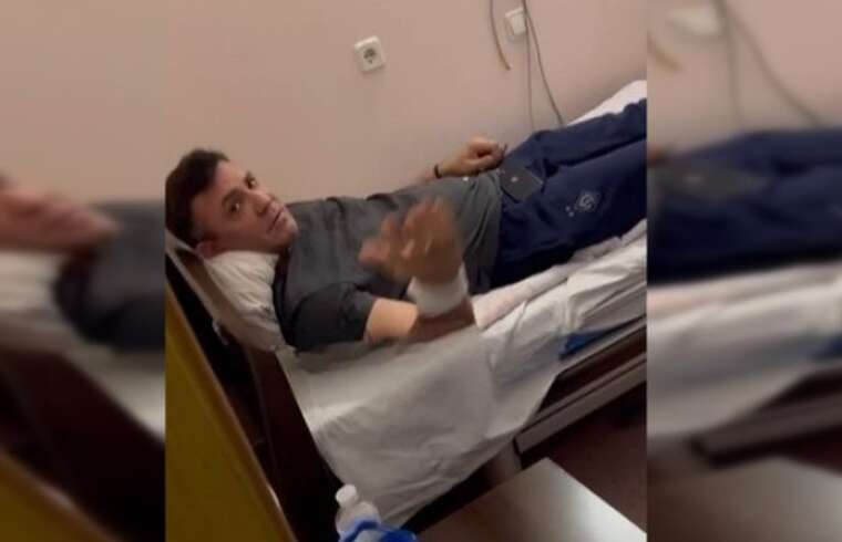 Журналіст провідав "хворого" нардепа Тищенка у лікарні