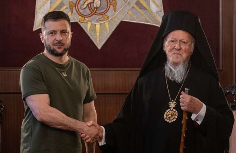 Зеленський та патріарх Варфоломій провели розмову