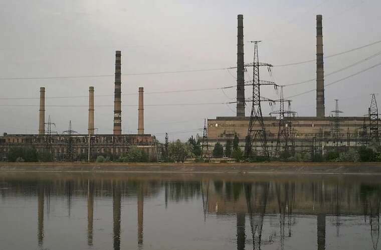 Russian army struck the area of Slovyansk TPP: a fire started