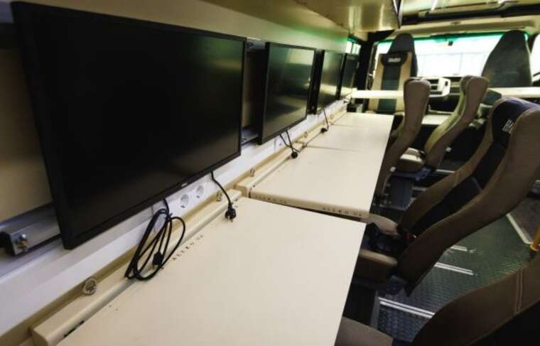 The Ministry of Defence has begun testing a mobile control unit for drone units