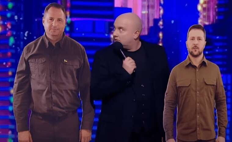 У "Кварталі" пожартували над Зеленським та Єрмаком
