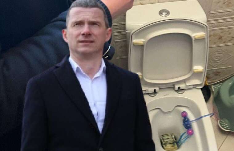 The bribe-taking deputy Domanskyi hid dollars in the toilet