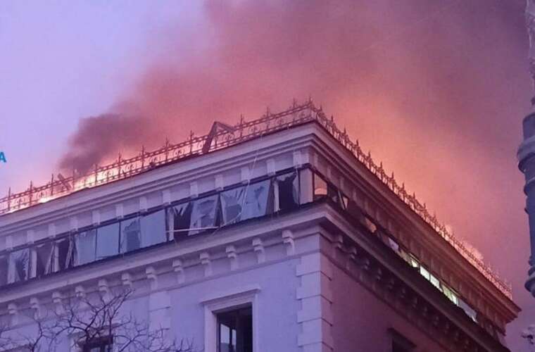 После атаки дрона сотрудники Нацбанка Украины переходят на удалённую работу