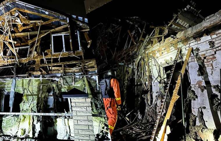 A woman who was injured as a result of a UAV attack in the Kyiv region has died in the hospital