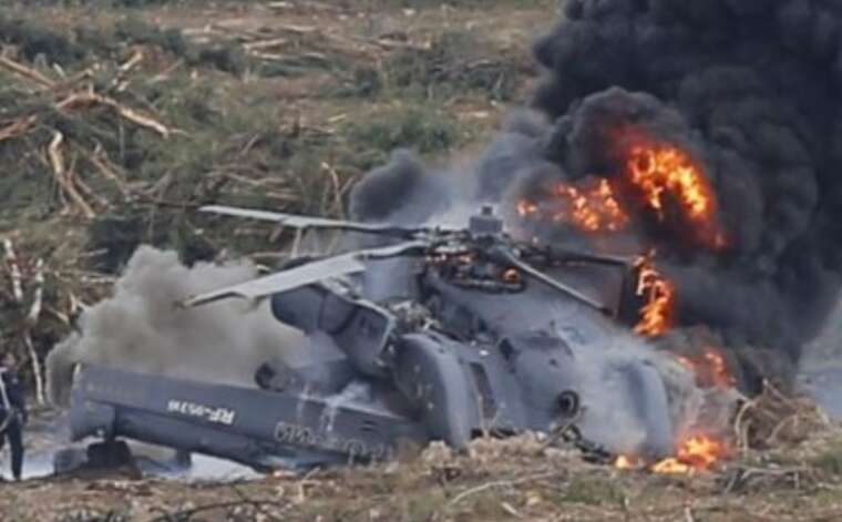 В Воронежской области потерпел крушение военный вертолет России - СМИ