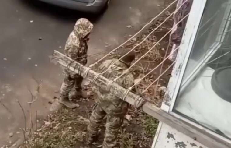 In Odesa, an incident occurred involving military personnel: a man with a knife attacked a TRC