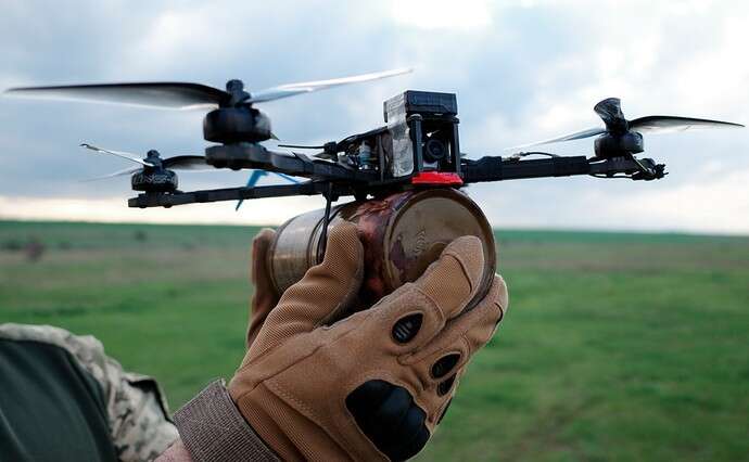 Нацгвардійці за допомогою FPV-дрона збили черговий безпілотник ZALA поблизу Курахового