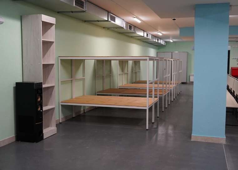 In the RMA, they showed what the first underground school in the Sumy region looks like