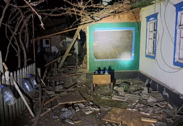 The Russian army shelled Nikopol and the Marganets community with artillery at night: there are casualties