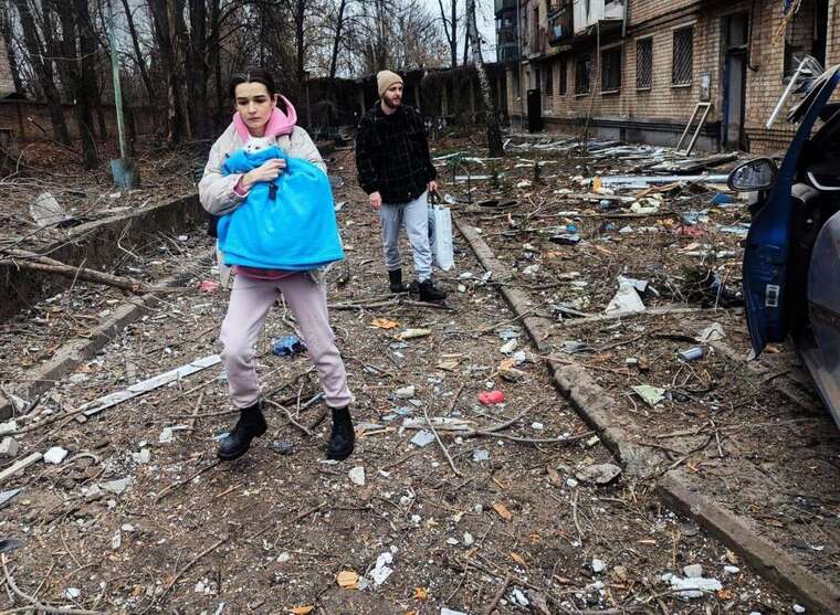 В ДСНС опублікували відео наслідків у Кривому Розі, після атаки РФ