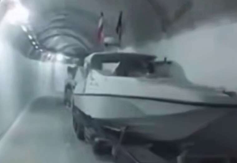 Іран показав тунель довжиною півтора кілометра як частину військово-морської бази КСІР