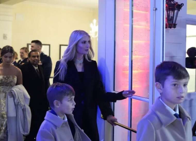 Донька Трампа Іванка із сім’єю прилетіла на інавгурацію батька