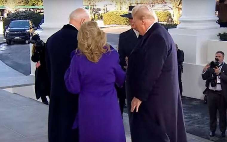 Трамп уже прибув до Білого дому