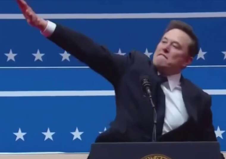 Ілон Маск шокував глядачів "зігою" на інавгурації Трампа