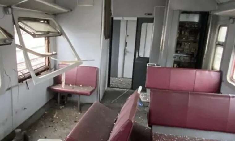 Russia launched an attack on a train in the Dnipropetrovsk region: "Ukrzaliznytsia" demonstrated the consequences