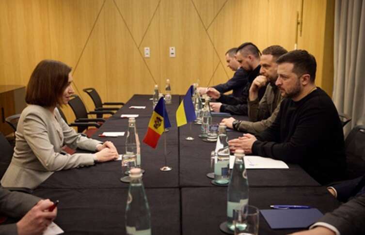 Зеленський зустрівся з Санду: Відсутність криз у Молдові - це і наша безпека