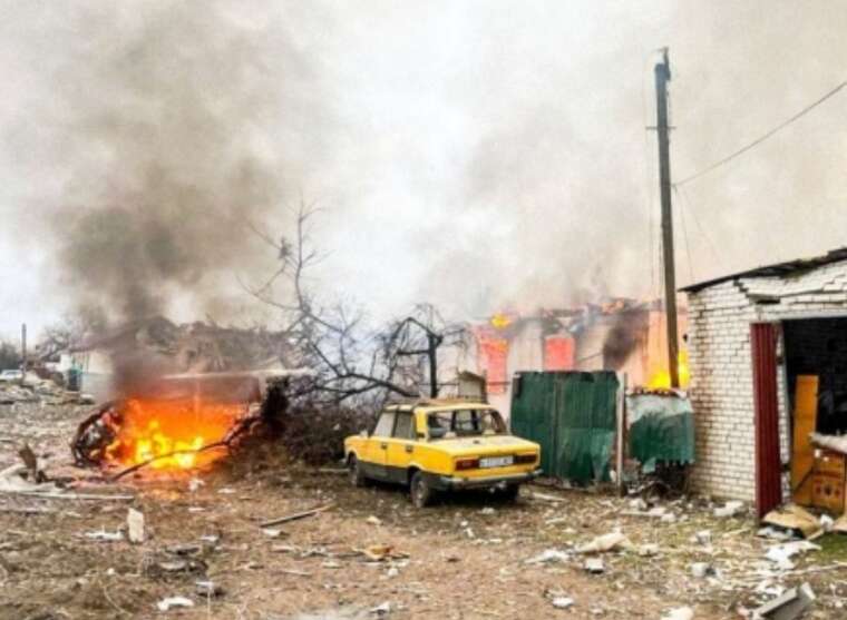 In Kupyansk, due to shelling, rescuers stopped extinguishing the fire and clearing the debris