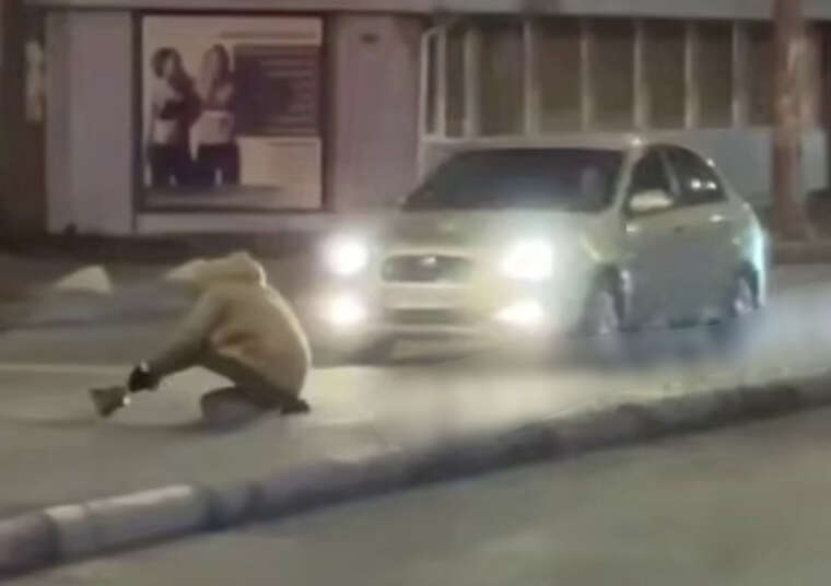 In Odesa, a car ran over a man with a prosthetic limb in military uniform