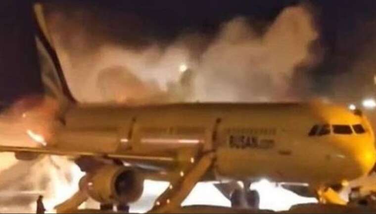 В аеропорту Пусана згорів літак із 169 пасажирами: усі вціліли