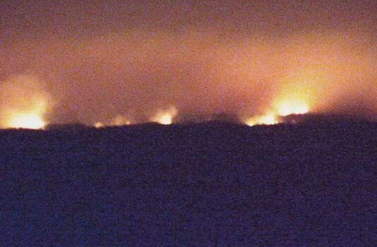 На білорусько-українському кордоні палає заказник «Званець»