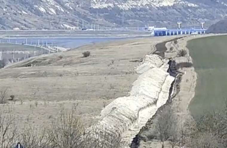 What does the border with Transnistria in the Odesa region look like
