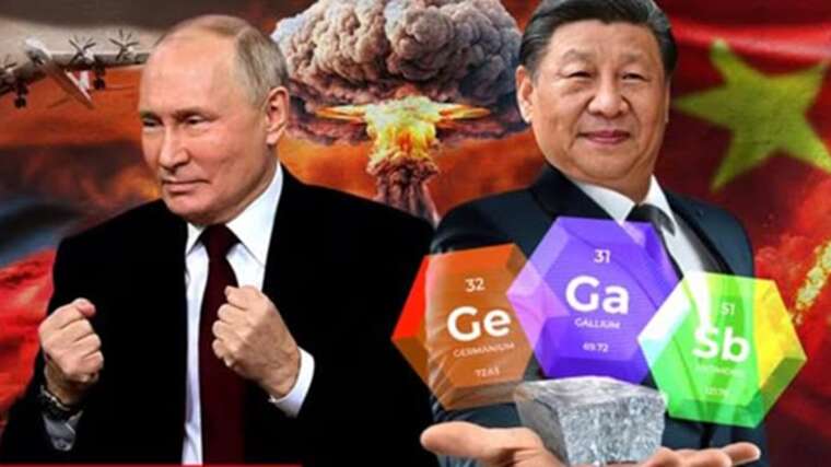 Китай забезпечує воєнну машину Путіна критично важливими рідкісними металами