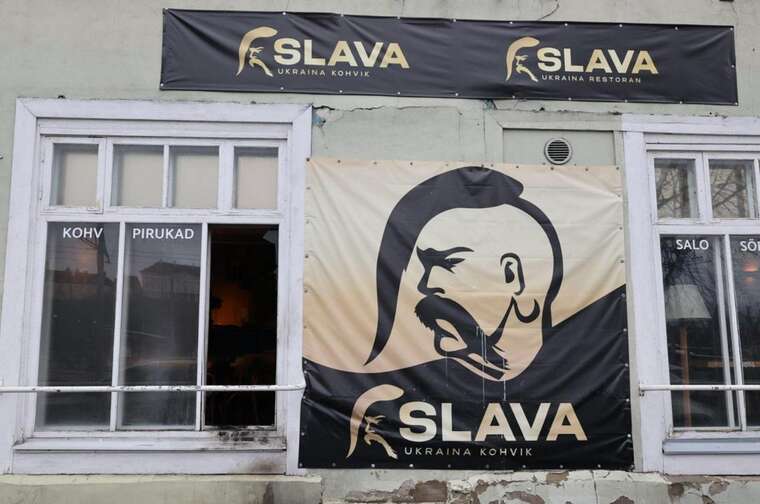 У Таллінні вночі підпалили ресторан Slava Ukraina