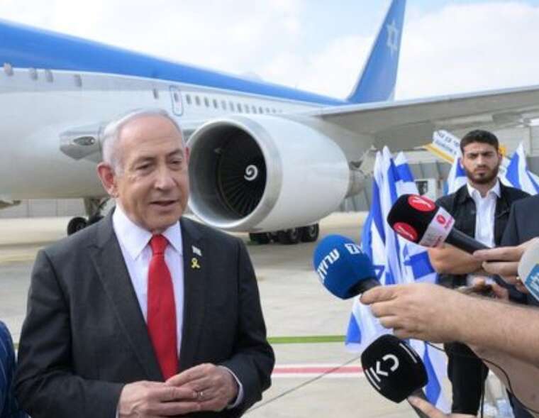 Нетаньяху отправился в США для встречи с Трампом