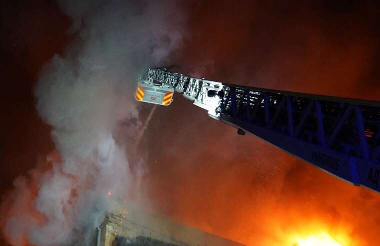 The invaders attacked Cherkasy with drones: fires broke out on the territory of three enterprises