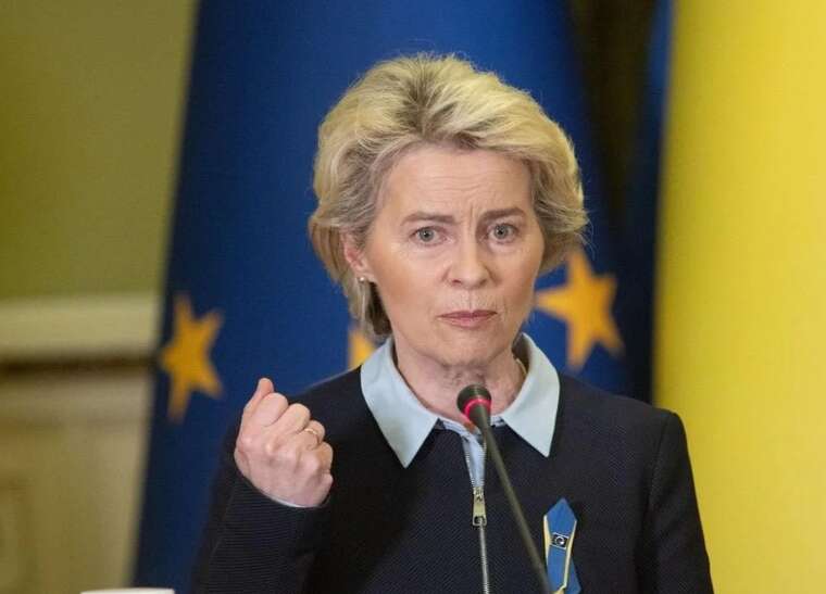 Europe has provided Ukraine with assistance of 135 billion euros  von der Leyen