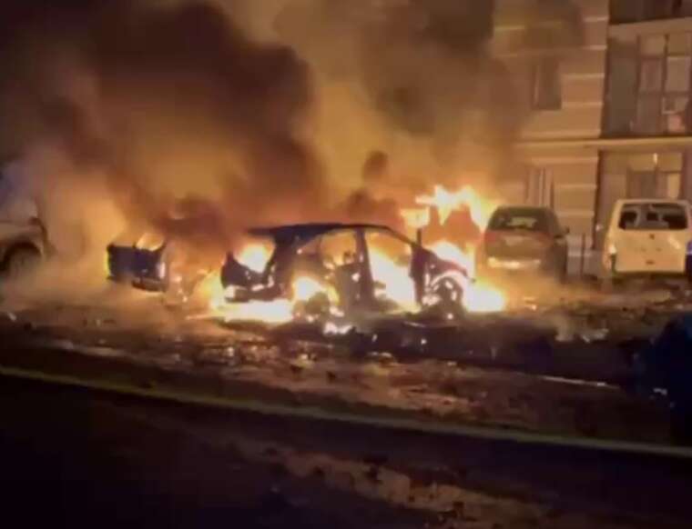 In Sumy, an explosion occurred: a UAV attacked a parking lot