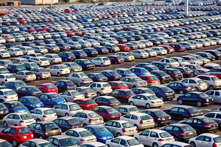 В течение месяца украинцы приобрели тысячи подержанных автомобилей